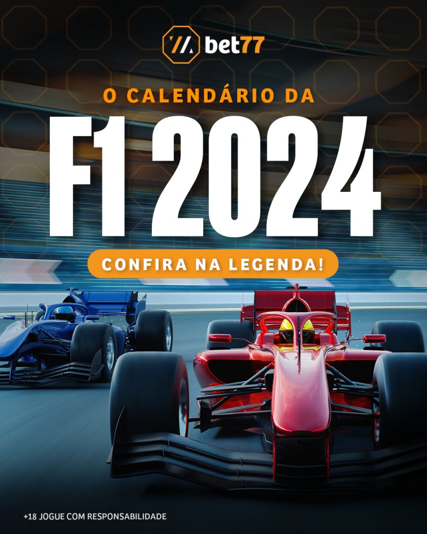 Está preparado para mais uma temporada da F1? 

Confira em nosso instagram o calendário completo de 2024 da F1.

#gp #odds #formula1 #bet77