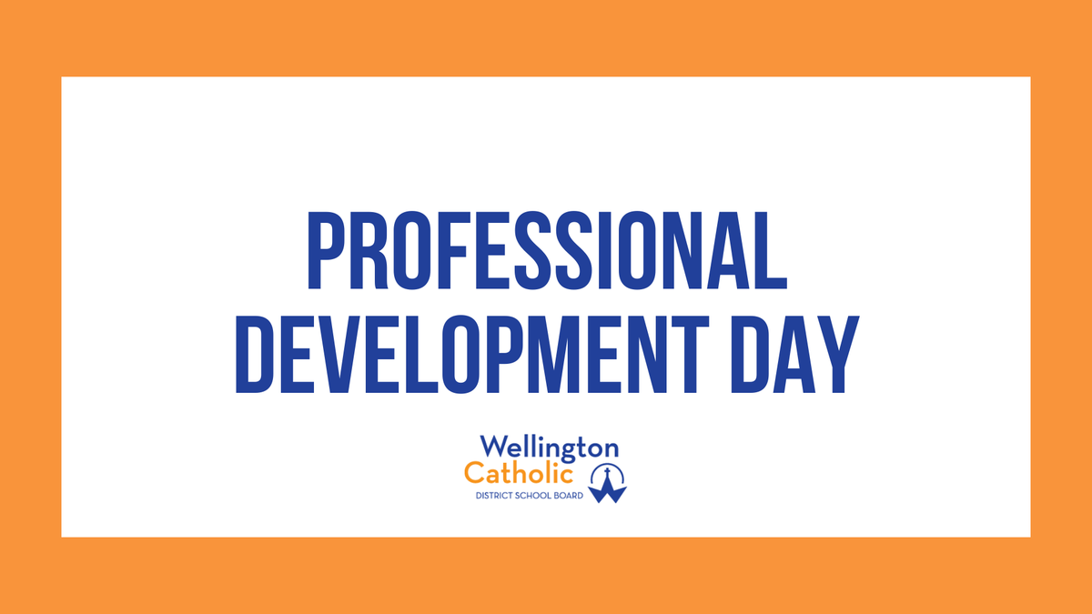 Tomorrow, February 1 and Friday, February 2, Secondary schools will be closed for Secondary Professional Development Days reopening on Monday, February 5.