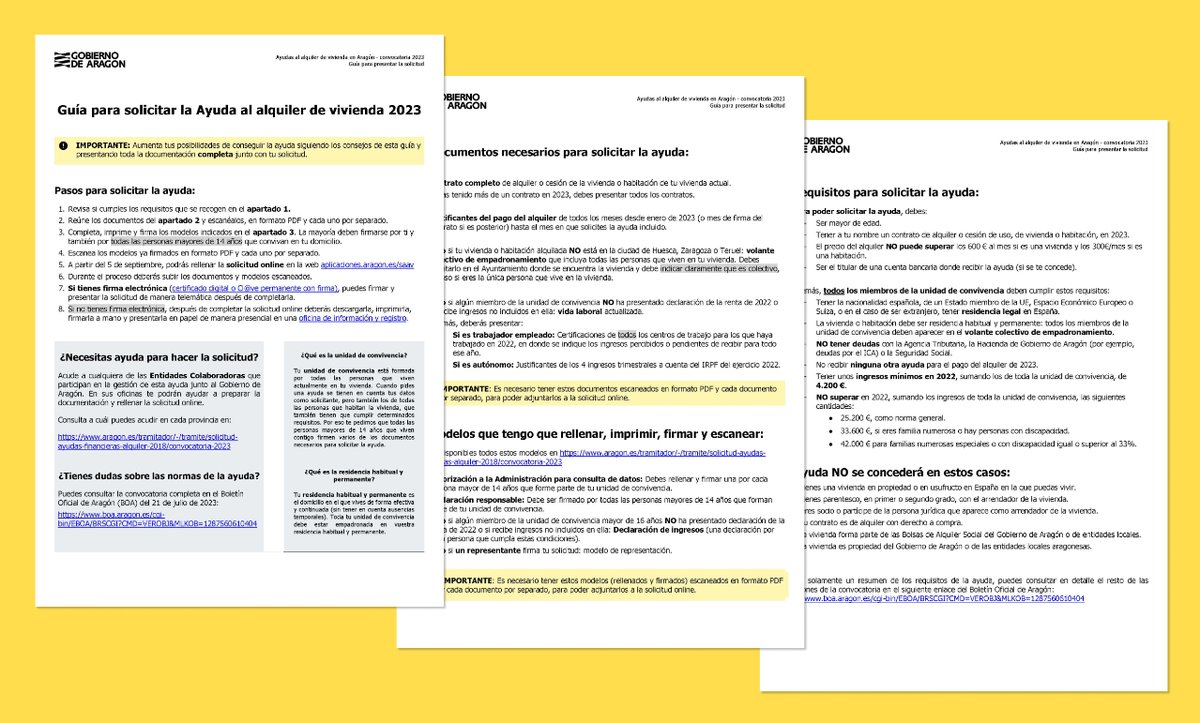 SDA_aragon's tweet photo. ¿Cómo podríamos mejorar la información a la ciudadanía sobre las ayudas para el pago del alquiler? La respuesta nos llevó a crear documentos y soluciones para que la solicitud sea más autónoma y digital, reduciendo consultas.
📄 #BlogSDA https://t.co/cSyPViHMNq https://t.co/NSDa28PoFp