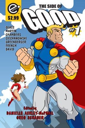 DMcPhail's tweet photo. Sometimes the puppet is the master and heroes are found in unexpected places, in ‘The Hand Job’ by @KathODavid #TheSideOfGood https://t.co/vcci6dxtUL @DMcPhail #superheroes https://t.co/7bafENPcHc