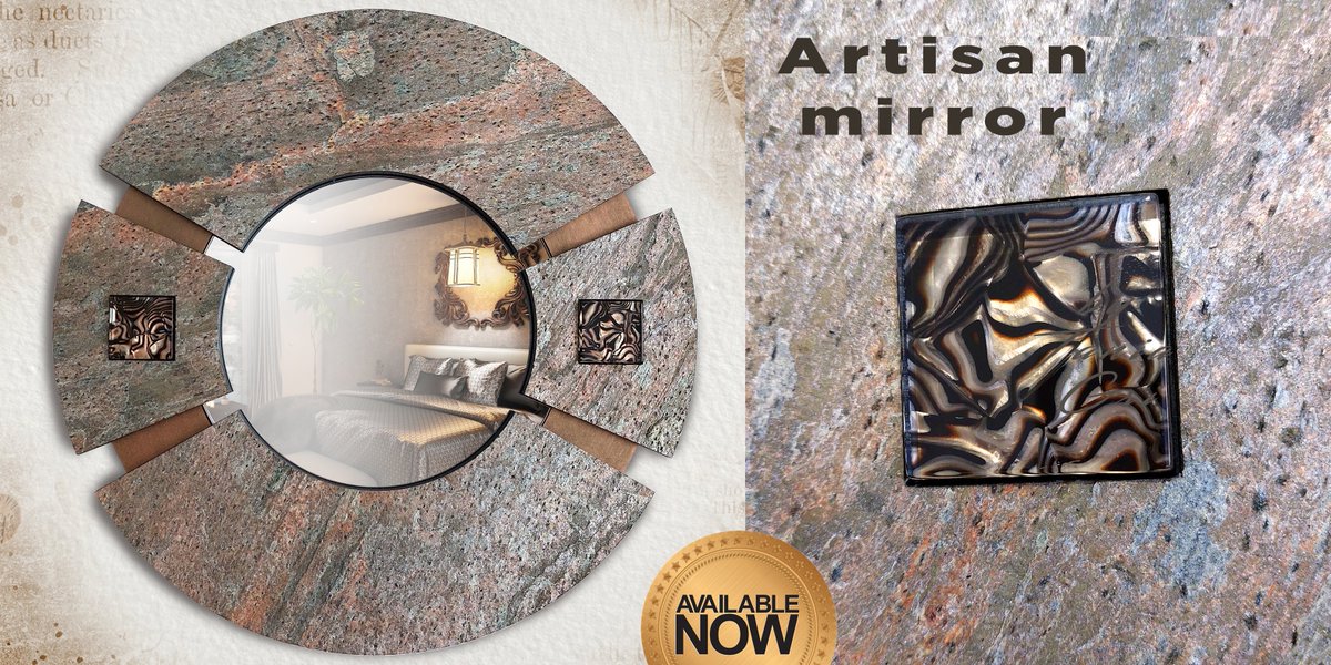 gri_tania's tweet image. Luxury round mirror with natural stone frame
Learn more 👉 ebay.com/itm/3647052339…
Wall decor by TanGri
#wallmirrors #interiordesign #decorativemirror #homedecor #interiordecor #walldecor #architecture #home #interior #interiors #design #roomdecor