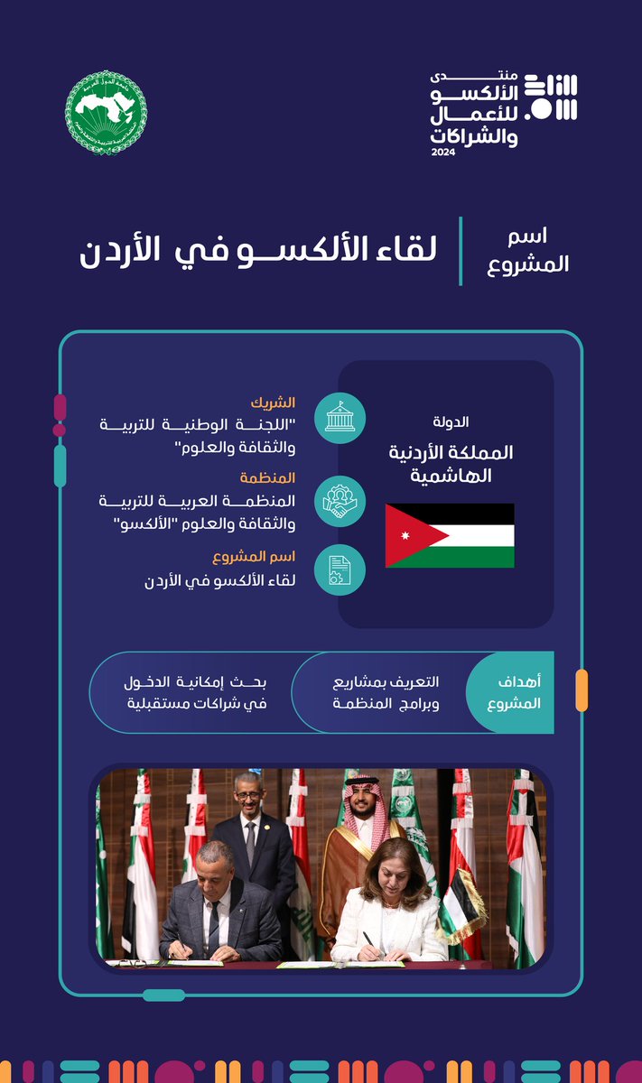 منتدى الألكسو للأعمال والشراكات tweet media