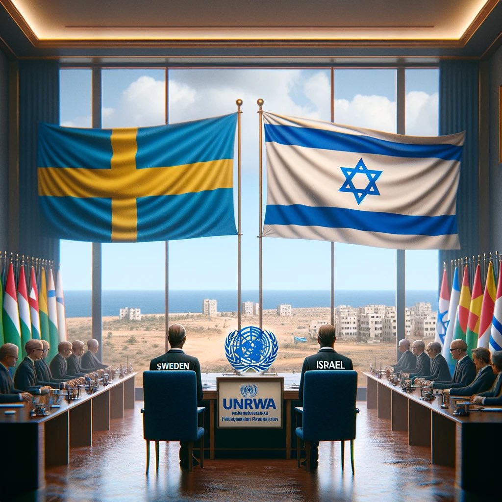 🔴#SONDAKİKA | İsveç,  Filistine insani yardım sağlayan yardım kuruluşlarına verdiği tüm para desteğini kestiğini açıkladı.