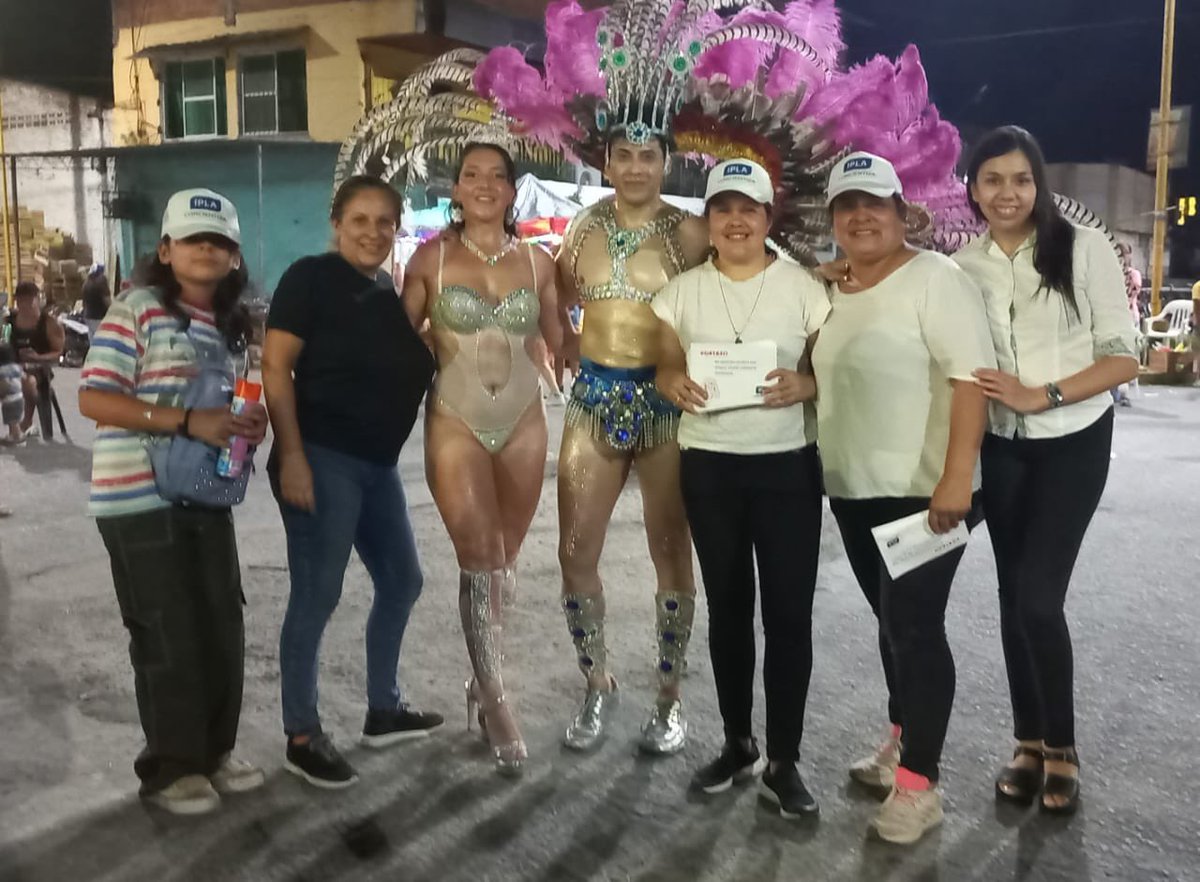 IPLAtucuman's tweet photo. Concientizar sobre las consecuencias nocivas del alcohol sobre nuestra salud es uno de los objetivos del programa IPLA CONCIENTIZA.

Los promotores del @iplatucuman de Alberdi estuvieron en los corsos de Aguilares para concientizar sobre el consumo responsable de alcohol. https://t.co/D7KsPN8MSy