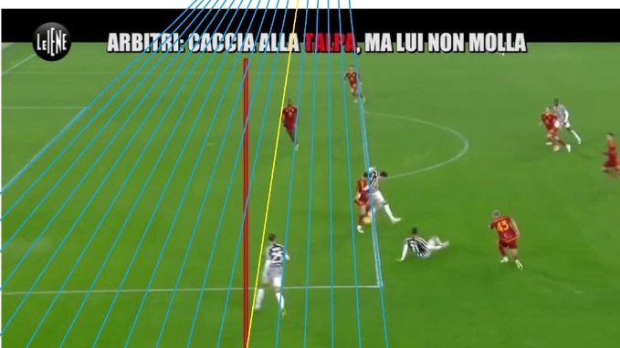 Caccia al geometra che ha tracciato quella linea rossa... 🤦‍♂️