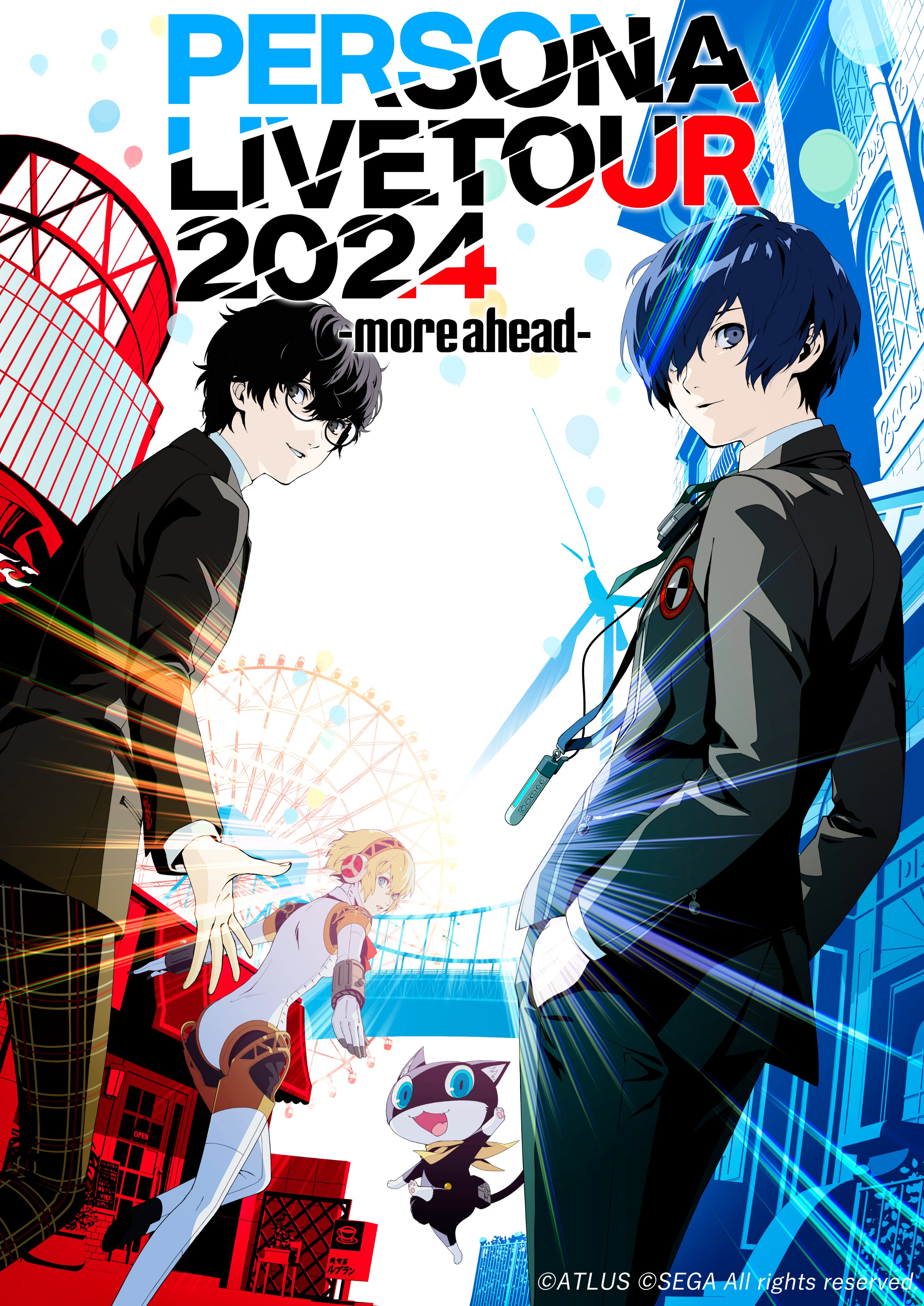 PERSONA LIVE TOUR 2024 缶バッチ　P5主人公・モルガナ PERSONA LIVE TOUR 2024 缶バッチ P5主人公・モルガナ 楽天市場