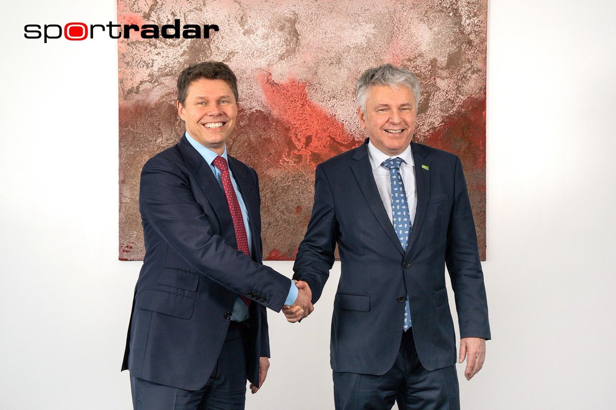 with the Founder and Chief Executive Officer of Sportradar Group AG, Carsten Koerl, at the company’s headquarters in St. Gallen.
Sportradar d.o.o. Ljubljana is an important part of this multinational company.