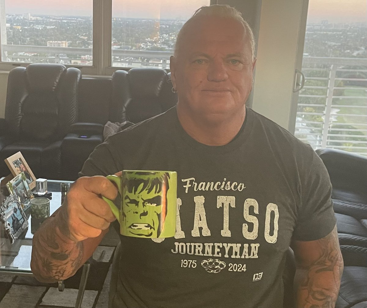 Rise and grind like my dear friend Francisco Ciatso all in 24/7 #journeyman  miss ya my friend!