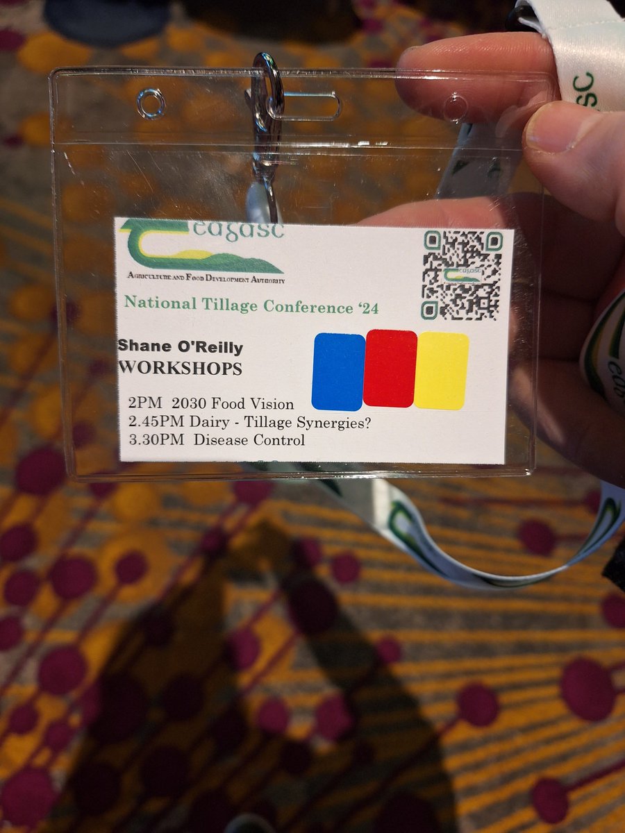 Productive day engaging with #crop #food producers and advisors at <a href="/teagasc/">Teagasc</a> run #TillageCon23. Open to engage more on farmers experience and issues with #fungicide #cropprotection including #SoilHealth #NationalChallengeFund #NextGenerationEU