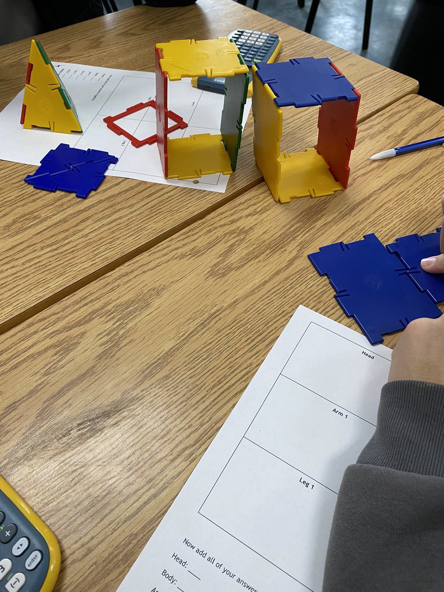 halexande2's tweet image. Awesome robot creations in math 9 with Mr Tortola. Real world application of calculating surface area and overlap! Thank you to Mary Ledger our Fine Arts specialist. Every student was engaged! @Hpjhdragons @HRCE math