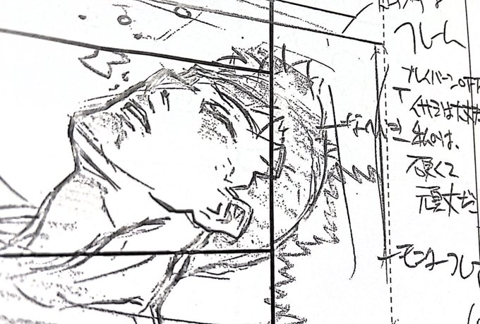 第3話のイサミ、呑気な表情してるなぁ‥

と思ったら、そもそも僕の絵コンテが大概だった‥ 