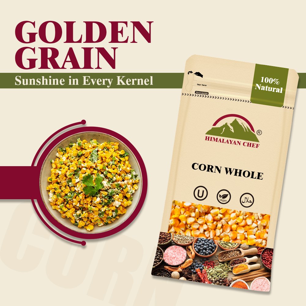 HimalayanChef's tweet image. Get ready to crunch with Himalayan Chef Whole Corns! Sourced from the finest Himalayan Makki, our corns are pure, natural, and bursting with flavor. Packed full of fiber and essential nutrients.
Shop Now:himalayanchef.pk/collections/pr…

#Himalayanchef #corn #corns #makki #snacks