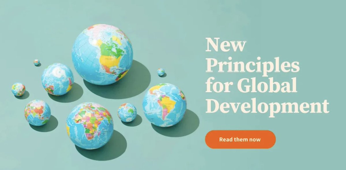 We need a new, 21st-century U.S. approach to #GlobalDevelopment. We’re launching our New Principles for Global Development, the bedrock of which will underpin a new U.S. approach. We welcome feedback through Feb. 16. unlockaid.substack.com/p/answering-th…