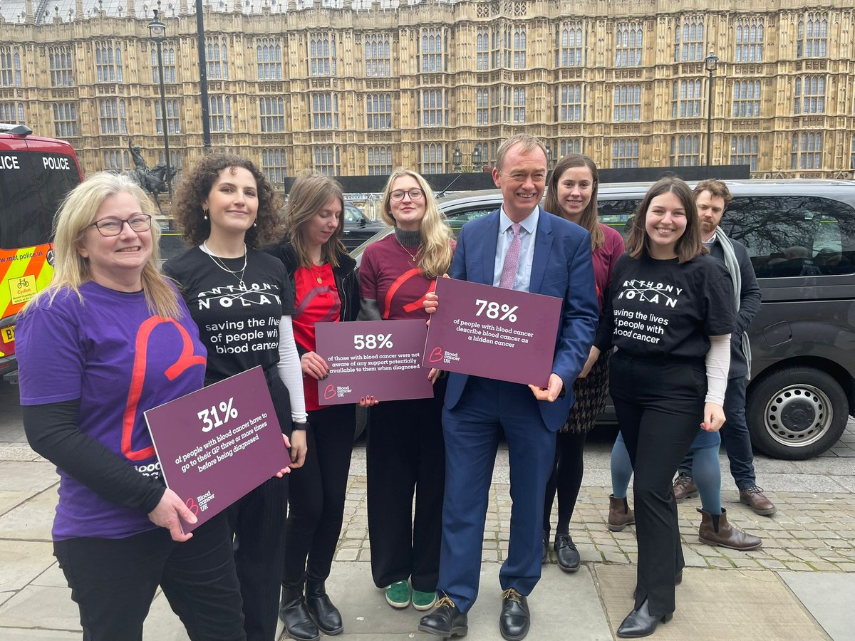 We're at Parliament today, supporting @RTherapy4Life's #CatchUpWithCancer campaign. We're calling on the government to provide a dedicated cancer plan, ensuring cancer patients receive treatment faster and have better outcomes.