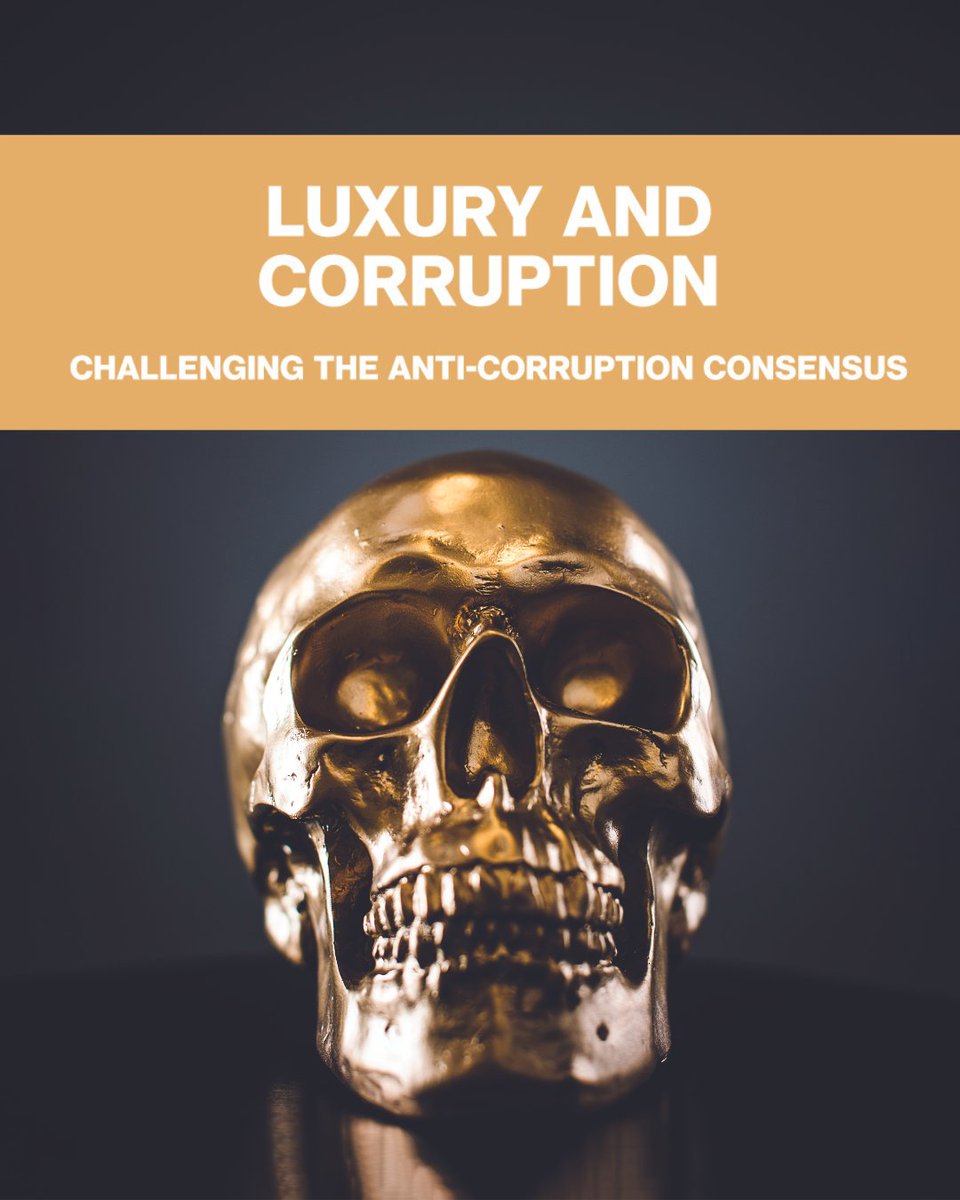Out now: Luxury and Corruption. Find out more: ow.ly/Hfmo50QwglB