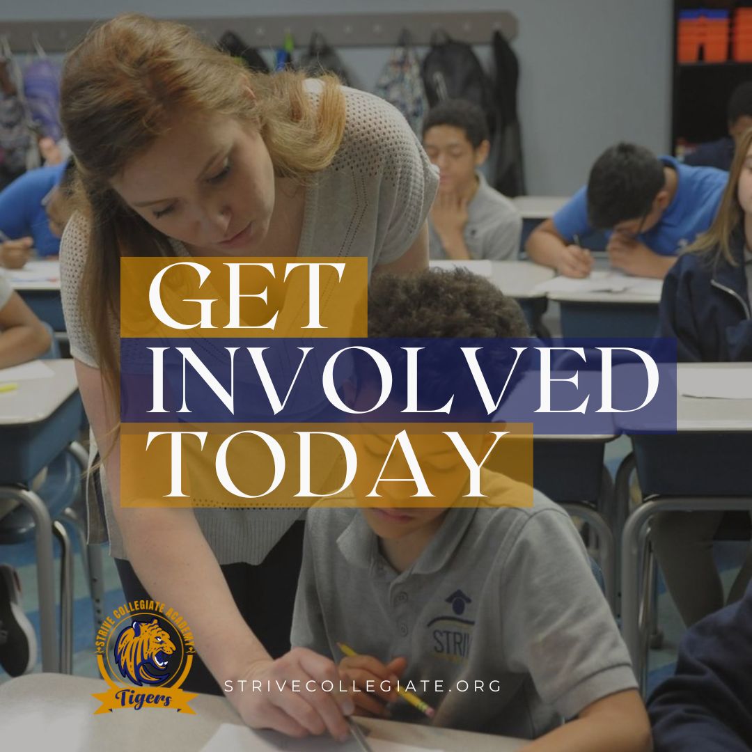 How can U help <a href="/STRIVE_37214/">STRIVE Collegiate</a>?

In so many more ways! Attend STRIVE Thursday on Feb. 15th, Mentor Students, Read 2 Students, Monitor the Hallways, join the Board of Directors or an Advisory Committee, Donate. We'd love 2 answer your questions.

Text 615.417.9041