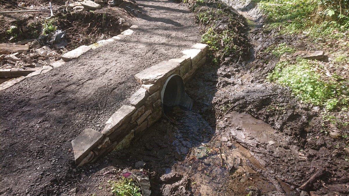 ccnw1's tweet photo. West Lancashire District Council commissioned CCNW to carry out improvements to the access and infrastructure within Elmer’s Clough by re-profiling the existing footpath that runs through Elmer’s Clough. https://t.co/NWnepohOgo