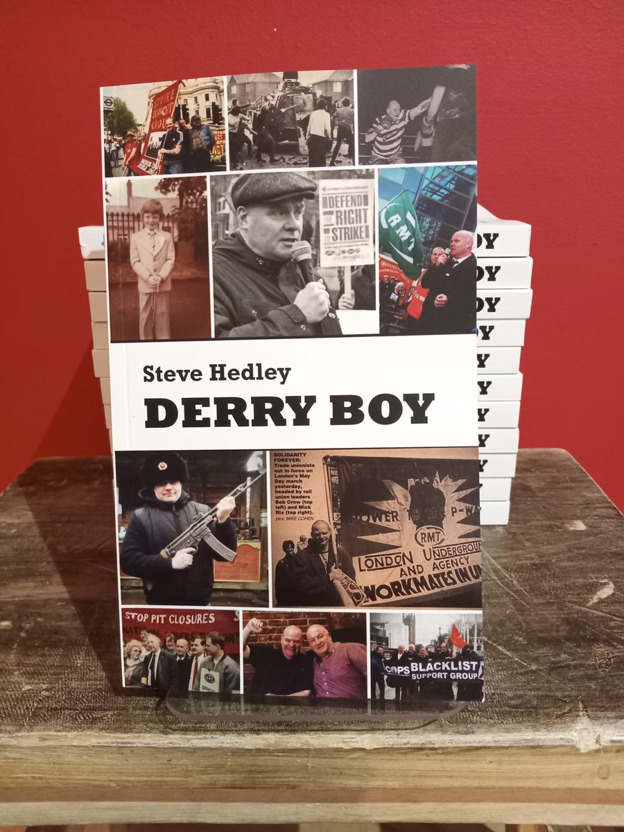 Bookmarks_books's tweet photo. ๐ฉIts arrived at Bookmarks!!!
Place orders using the link below or pop in on Friday at 12.30pm to see Steve and pick up a signed copy. All mail-order copies will also be signed.
https://t.co/6Ao77Pqu8U
#bookmarksbookshop #stevehedley #derryboy #author #booksigning https://t.co/JtE4xkqzNA