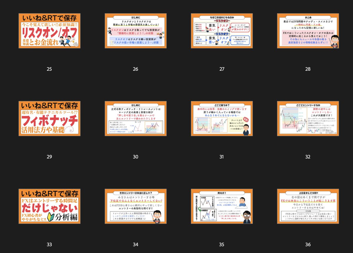 magenta_fx's tweet photo. 僕のFX人生を賭けた集大成！？！？
遂に配布再開か…

🎉📙FX解説PDF・第１〜６弾再配布📙🎉

『計100ページ越え！』
※画像はほんの一部です😂

このツイートが…

『200いいね&200RT』
いったら無料配布開始✨✨✨

(第１弾から随時配布していきます🫡)

しかも…

このツイートに「FX解説PDF」と
リプライしてくれた方には

『📓コツコツ稼ぐトレードノート(スプシ版)』

をプレゼントしちゃいます🔥🔥🔥

皆さん是非このツイート広めて
プレゼント受け取ってくださいーい👍🏻👍🏻👍🏻

#USDJPY 
#ドル円
#FOMC