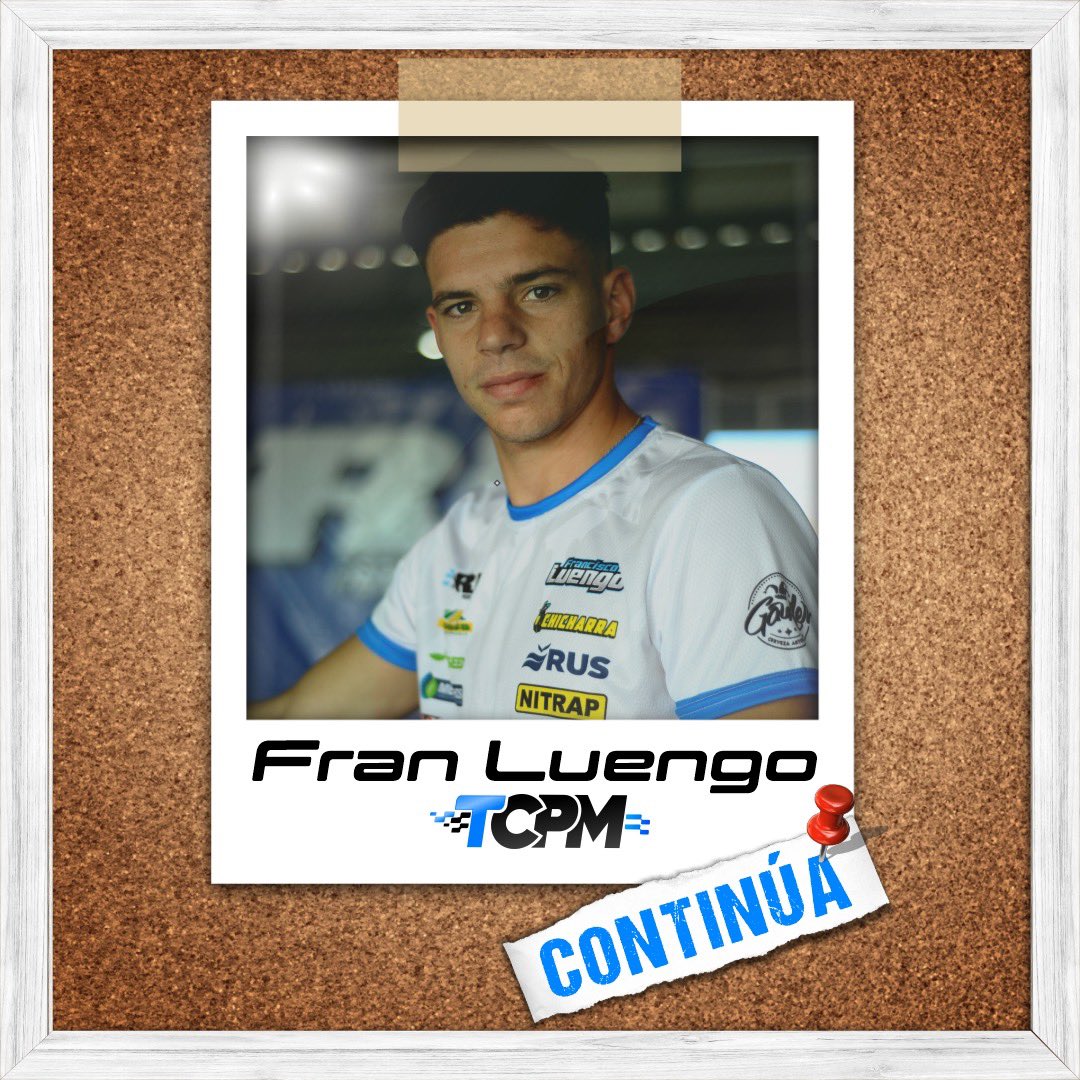 🔹 Piloto <a href="/franchuluengo41/">Francisco</a> 🔹
.
Desde su camino en la Formula, acompañamos a Fran en la promoción y difusión de su actividad deportiva, hoy en #TCPistaMouras 🙌🏼
.
Fran es un #PilotoBrelanGroup 💡