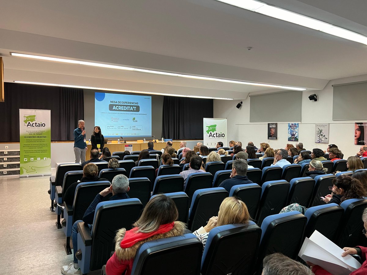 ayuntamientoibi's tweet photo. 🟢⚪️ @ACTAIO Ibi destaca la importancia de la acreditación de competencias por la experiencia profesional en la mesa de experiencias "Acredita't".
https://t.co/QHs7dcYT62
#Actaio #Ibi #mesadeexperiencias #acreditat https://t.co/xoQR1Bdq90