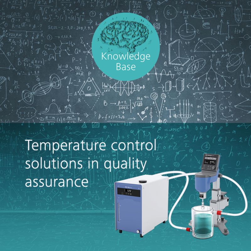 So how can a constant temperature be ensured during viscosity measurement? Find the solution in our 𝗞𝗻𝗼𝘄𝗹𝗲𝗱𝗴𝗲 𝗕𝗮𝘀𝗲: lnkd.in/dM299xfY #peripheraldevice #IKA #laboratoryequipment #lookattheblue #designedforscientists #chooseIKA #qualityassurance