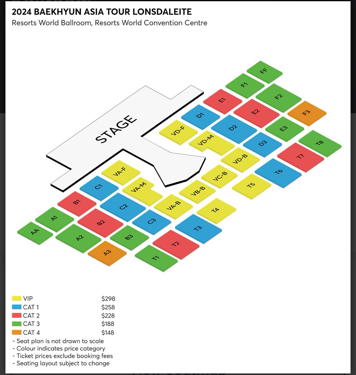 bhbrazil_'s tweet photo. Ele pensa em tudo mesmo! Mais informações sobre a turnê estão sendo divulgadas e até agora temos:

– O palco tem o formato de um diamante na passarela;
– Haverá soundcheck em alguns locais;
– Músicas confirmadas na setlist até agora: Cry For Love, Stay Up, Candy, UN Village, Bambi e Beautiful.