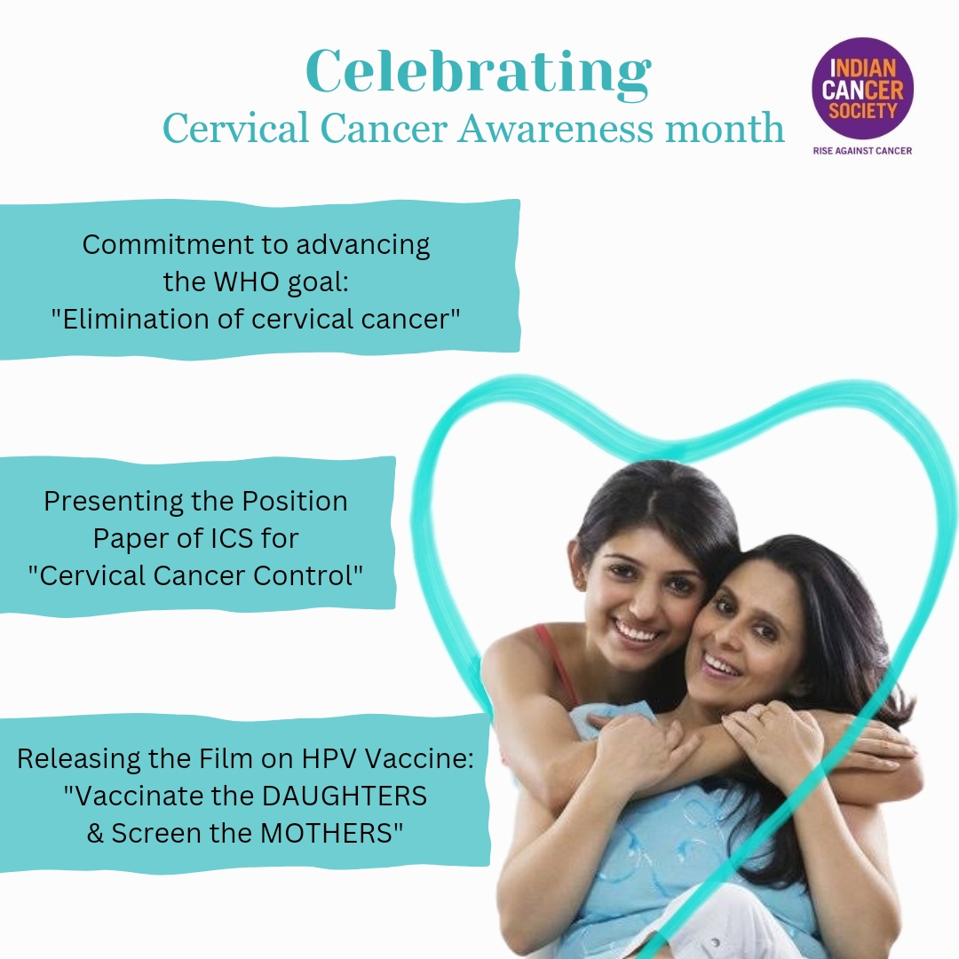 To mark Cervical Cancer Awareness Month, we have organised a panel discussion on cervical cancer control and the HPV vaccine. On this occasion, we are releasing our HPV vaccine awareness film. Click here to view youtube.com/watch?v=iy3PMZ… #IAP #hpv #ACS #UICC #ICC #TMH #TMC