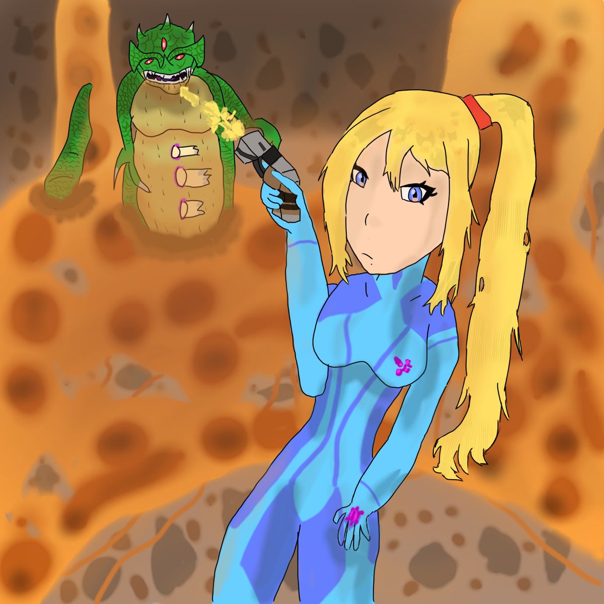 Troianum's tweet image. would ppl pay to vote for me for mros for commisions or something idk pic related #zss #kraid #metroid