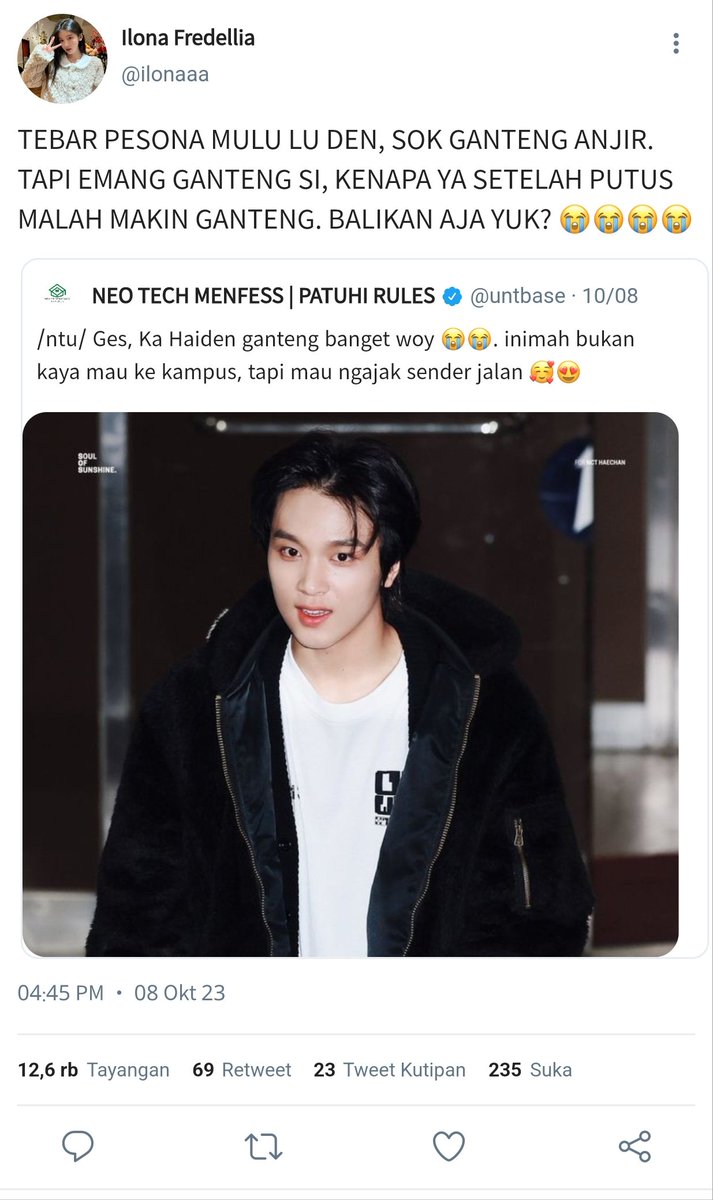 vanilattecoffee's tweet photo. The Same Person

— Lee Haechan short au 
©vanilattecoffee, 2024 https://t.co/dn9BJl3uSZ