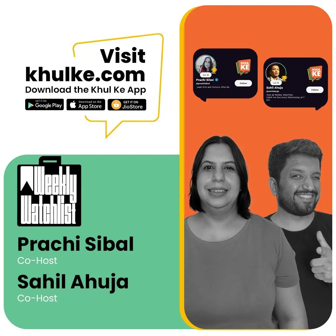 kkroundtables's tweet image. Catch our #WeeklyWatchlist  hosts LIVE at 7 pm, today on #KhulKe 

Get ready to plan your calendar with a new set of exciting #film, #theatre and #OTT recommendations.

🔗khulke.com/roundtable?id=…