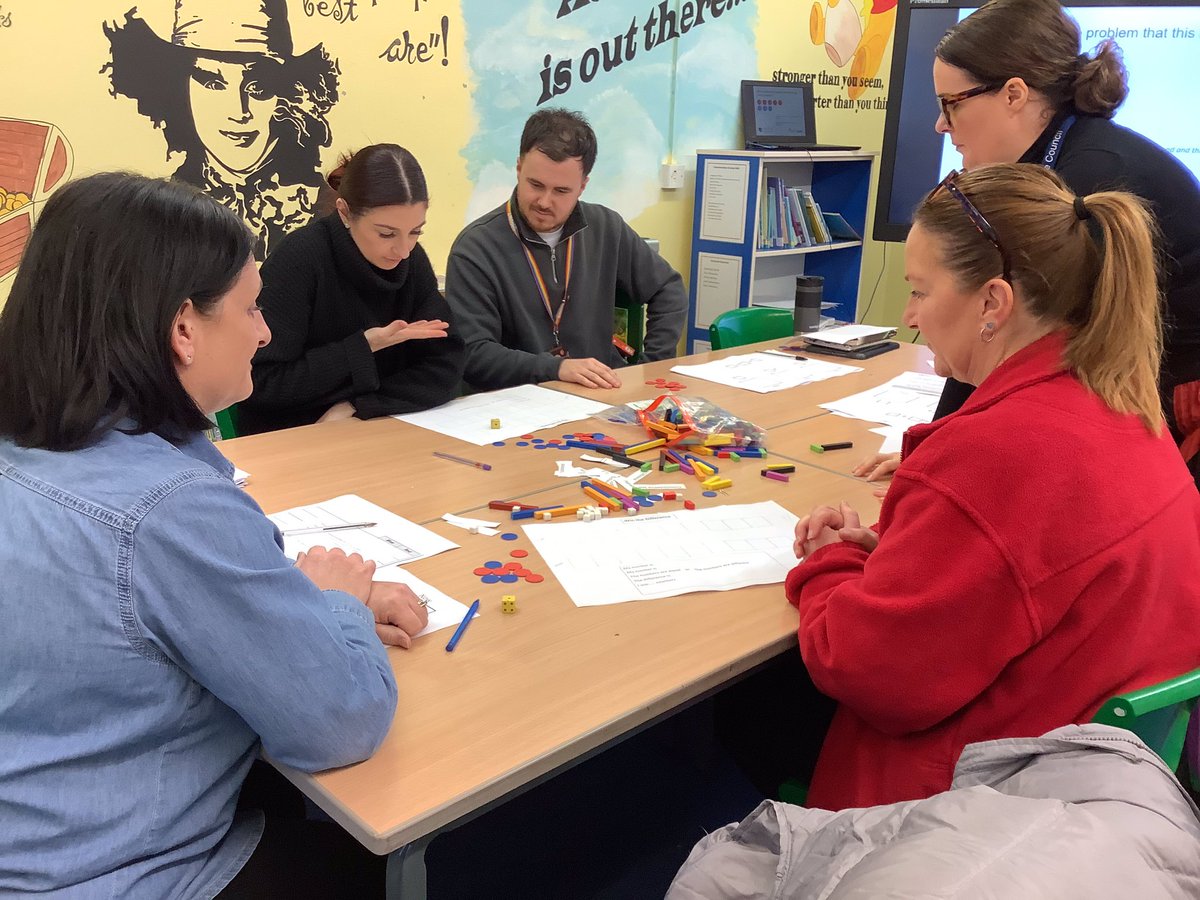 pg_primary's tweet photo. Our teaching assistants had the second of three sessions with Lisa from the School Improvement Team. They’ve been looking at how best to support mathematics learning. A key step on our Maths Mastery journey. 👍🌟😁👍🌟😁👍🌟😁 https://t.co/qlfcMK5VYb