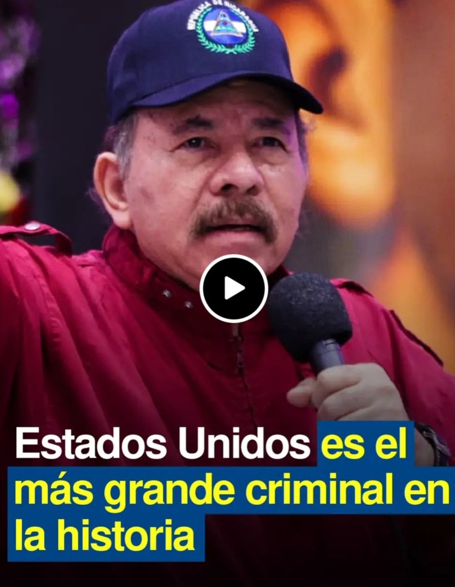 Daniel Ortega está claro de esto: