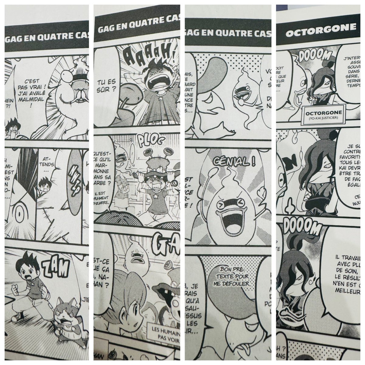 【フランス版】漫画「妖怪ウォッチ」
の『21巻』!
オマケ4コマ4本描いてるけど、全く覚えてないから、あとで日本語版見てみよう…。
フランスで自分のコミックが書店に並んでるなんて今でも信じられない
海外の妖怪ウォッチ好きの方々、重ね重ねありがとうございます😊
#YokaiWatch