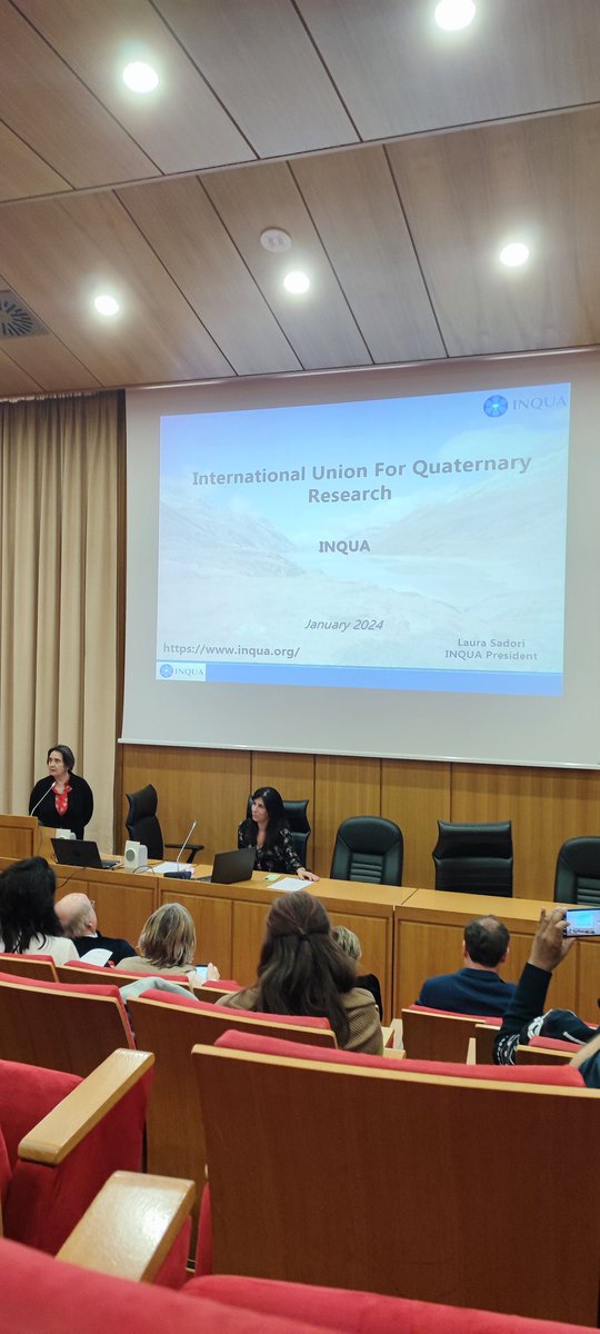 Week of duties as President of the Coastal and Marine Processes <a href="/INQUA_CMP/">INQUA Coastal & Marine Processes</a> of <a href="/INQUA/">INQUA</a> 
Follow our channels if you are interested in all things quaternary!