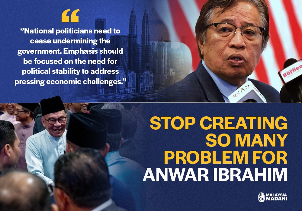 TerompetWarisan's tweet image. STOP CREATING SO MANY PROBLEM FOR ANWAR IBRAHIM

#PMAnwarIbrahim #MalaysiaMADANI #UnityGovernment #TheGreaterMalaysia