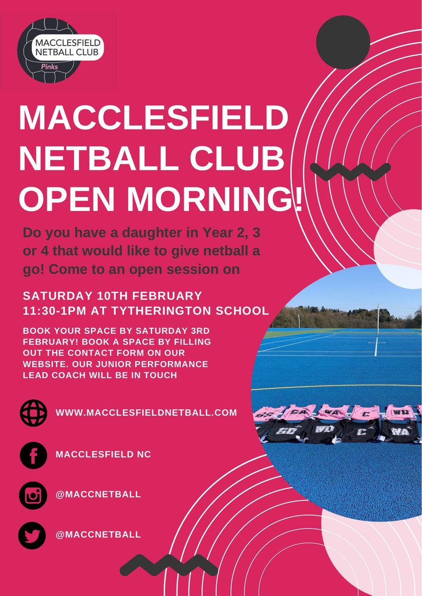 Macclesfield Netball tweet media