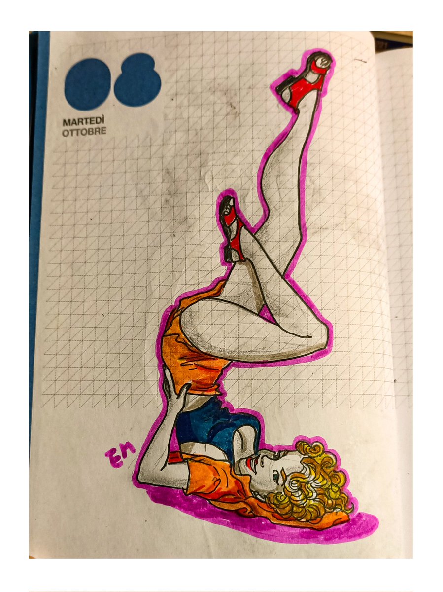 EMoscelli's tweet photo. ᕈɩᥒᥙρ ᘜɩɾꙆ
.
.
#artwork #art #illustration #markers #manga #pinup #pinupgirl #sketch #disegno #drawing #dibujo #zeichnen #sexy #sexygirl #pennarelli #comicstyle #fumetto #pastels #pastelli #old #oldbutgold https://t.co/VS9zZDgKkc