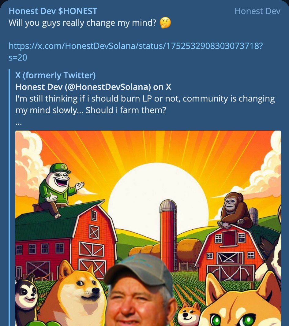 HonestDevSolana's tweet photo. How it started VS how it's going.

$HONEST work paying off

meet $HONEST holders https://t.co/0Gu1dH7nXN

$SOL #sol #memecoins #solana #meme https://t.co/DVgaxYwaCs