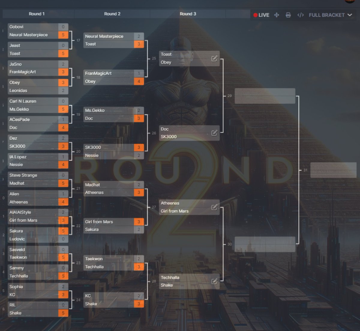 jayabs_eth's tweet photo. 🚨 1/4 Finals of #ARTTournament are LIVE! 🚨

Check out the 4 epic matchups and cast your votes NOW ⬇️⬇️⬇️⬇️

⚔️Battle #25:
https://t.co/vXVd12pwFA

⚔️Battle #26:
https://t.co/wkIJo2h3yP

⚔️Battle #27:
https://t.co/KzAIZFFWWk

⚔️Battle #28:
https://t.co/ASVKp0Uamb https://t.co/bbg58aZdpD