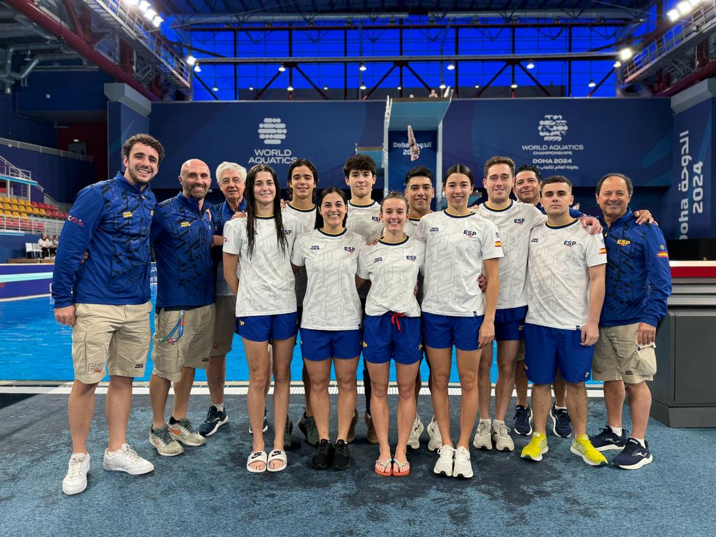 Ya en Doha. Preparados para el Mundial que tendrá lugar del 2 al 10 de febrero. ¡VAMOS!