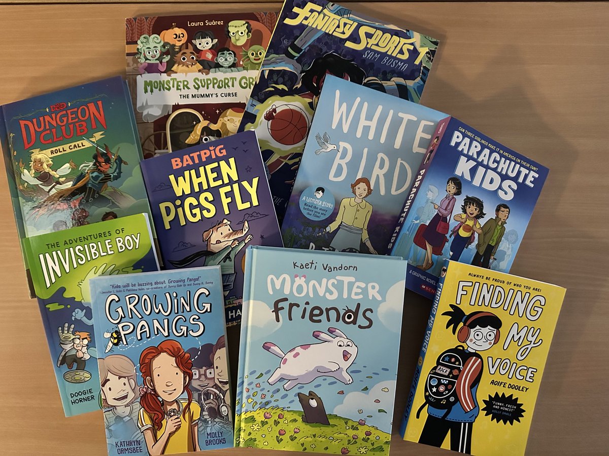 Thank you so much @jonnybid for your graphic novel Padlet.. Our theme for @WorldBookDayUK this year is comic and graphic novels, so excited to get these out to classrooms next term!