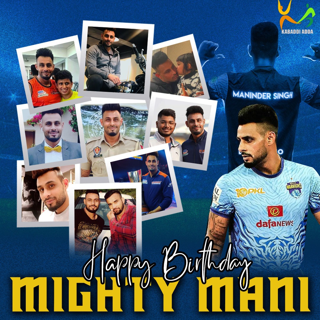 KabaddiAdda's tweet photo. Wishing a joyful birthday to the Raid Master, one of Kabaddi's most influential game changers Maninder Singh. 🌟

#happybirthdaymanindersingh #MightyManinder  #ProKabaddiLeague #PKLSeason10  #pkl10 #AamarWarriors #ChangeTheGame  #bengalwarriors #ManinderSingh #kabaddiadda https://t.co/XeusXalXxK