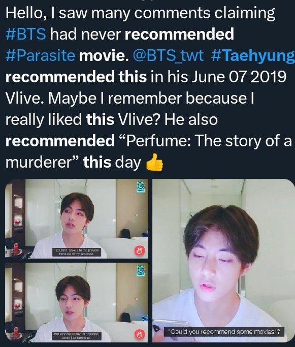 Kooluvs_7's tweet photo. Why yn's are crying in qrts 💀

You bunch of homophobes stay away from my Boy.
Tae always loved n mentioned This movie. Evn he suggested us to watch....

Sm of you are weirdo's 😭 https://t.co/o8dEnWQN4F