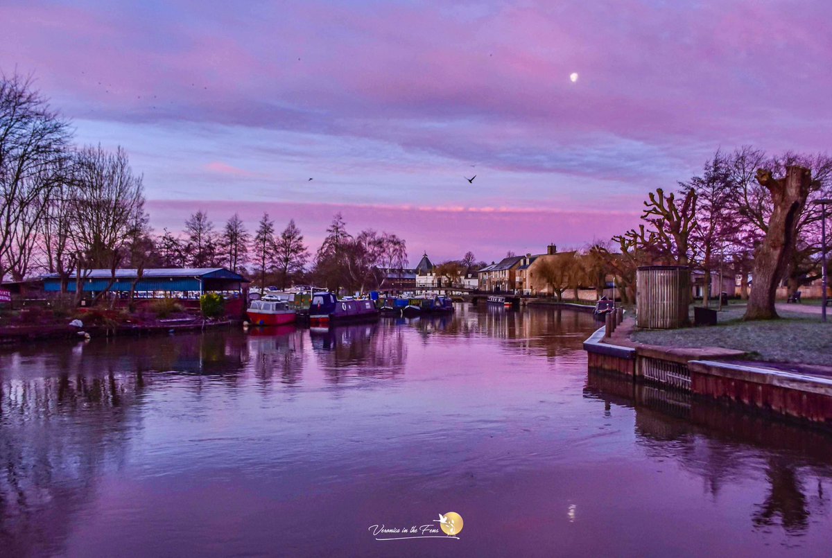 A grey Ely this morning. 
These are Sunrises from the 31st of January in 2019 and 2021. 🧡❤️
The first two from Haddenham and the second two from Ely. 
Happy Wednesday 🤗