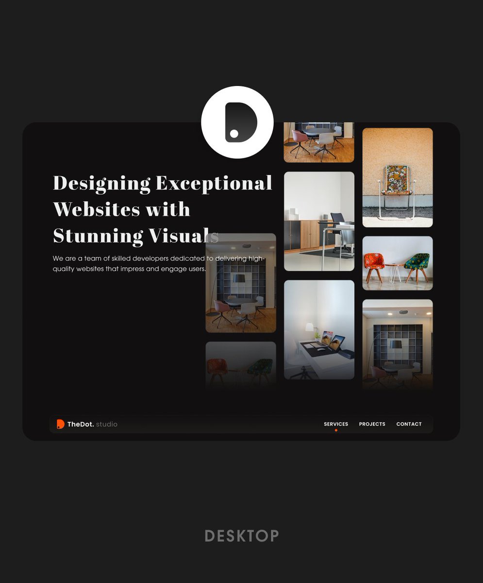 Landing page design Dark /Light
#Webdesign
