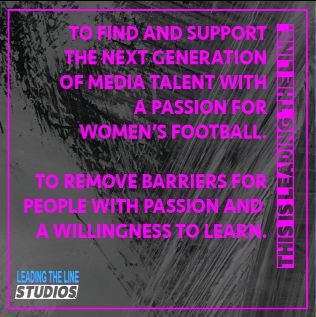 LeadingtheLine's tweet photo. This is Leading the Line Studios.

A creative studio at the heart of growing women's sport. 

Still your forever home for Scottish women's football hype.

Get a taste of what we do:
https://t.co/rbacAU8ICD https://t.co/h9PtE1hTCn