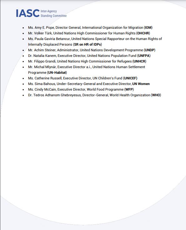 "We cannot abandon the people of #Gaza 

Decisions by various Member States to pause funds for <a href="/UNRWA/">UNRWA</a> will have catastrophic consequences for the 2.2 million people of Gaza."

Leaders of UN agencies &amp; NGOs appeal to States to reconsider their decisions: bit.ly/42iyMJQ