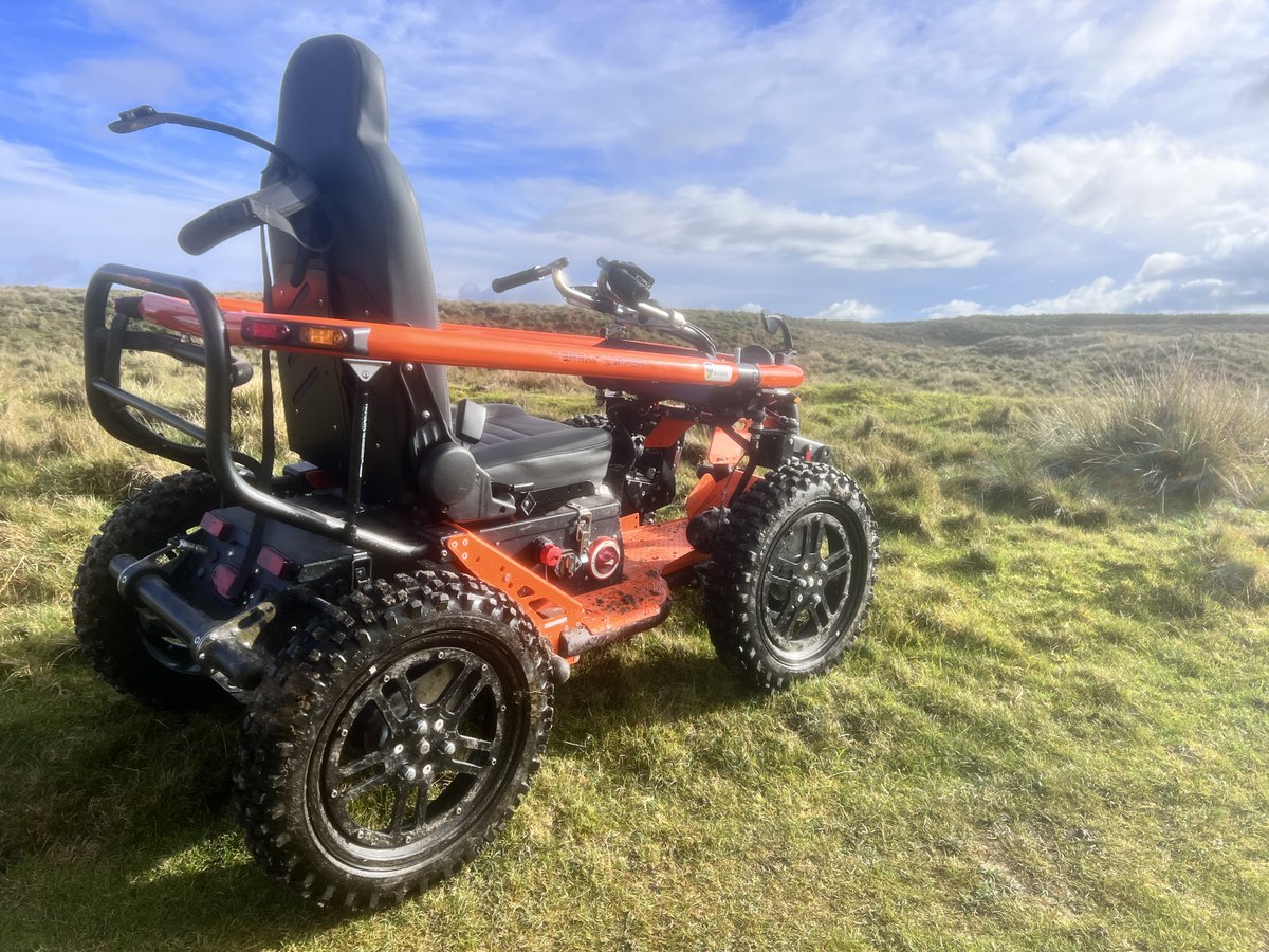 Embarking on a thrilling adventure with the Terrain Hopper! 🚀 Just took this beast for a test drive and I'm blown away by its capabilities. From rugged trails to sandy beaches, it conquers them all with ease. Accessibility redefined! #TerrainHopper #AdventureAwaits" 🌟🌄🏞️