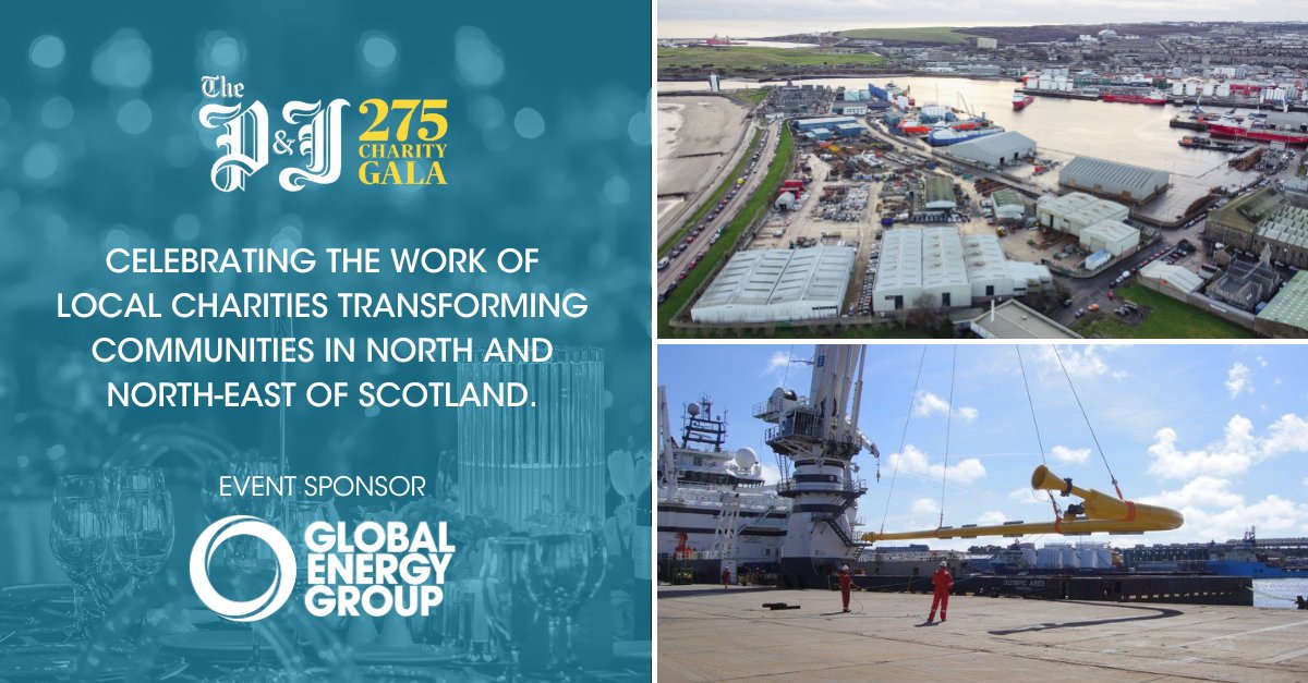 Global Energy Group is proud to support positive change in North and North-East of Scotland through our sponsorship of The Press and Journal 275 Charity Gala, showcasing the charities transforming our communities.  

#CharityRecognition #Proud #Sponsorship